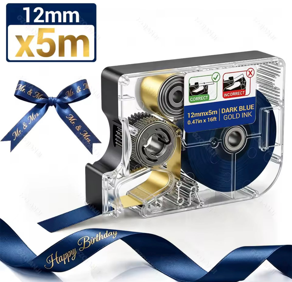 Ribbon Label Printer