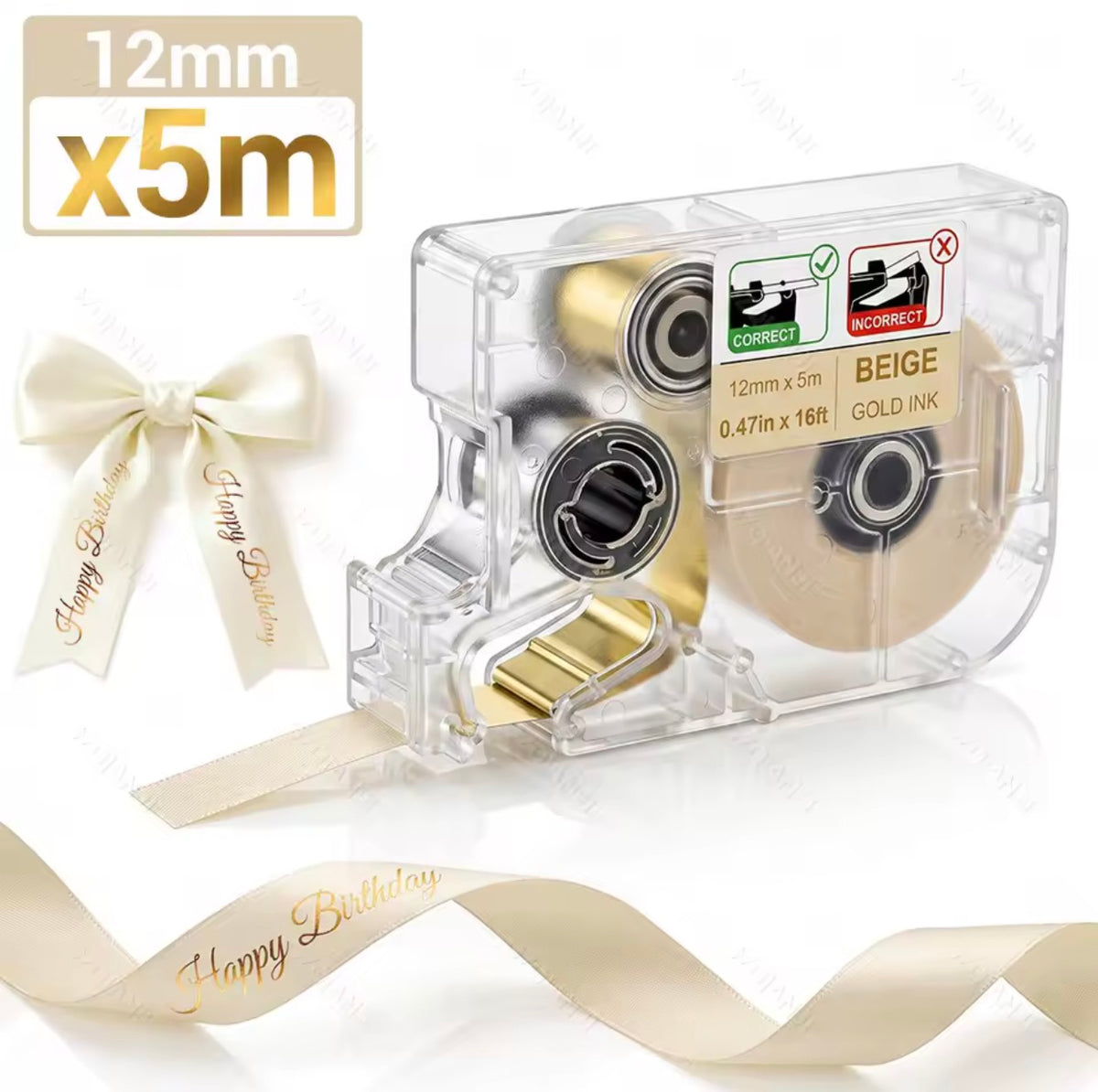 Ribbon Label Printer