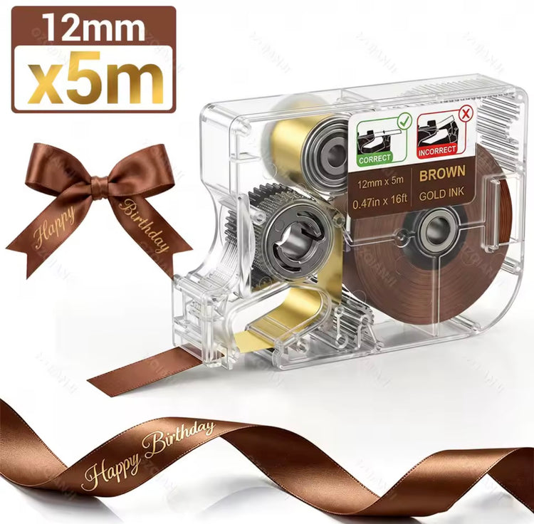 Ribbon Label Printer